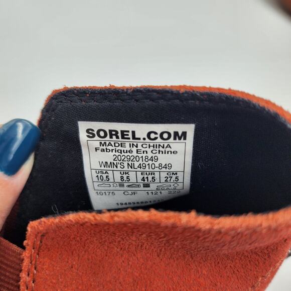 SOREL - Brandclub - Sorel Women SOREL Women\'s Evie Pull-On Boots Red Gum 10.5